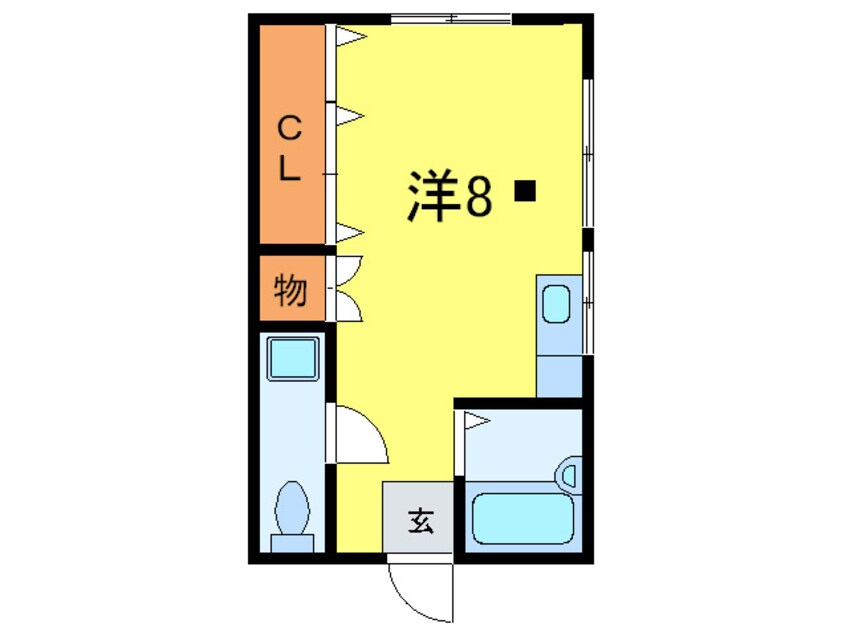 間取図 須磨寺ハイツ