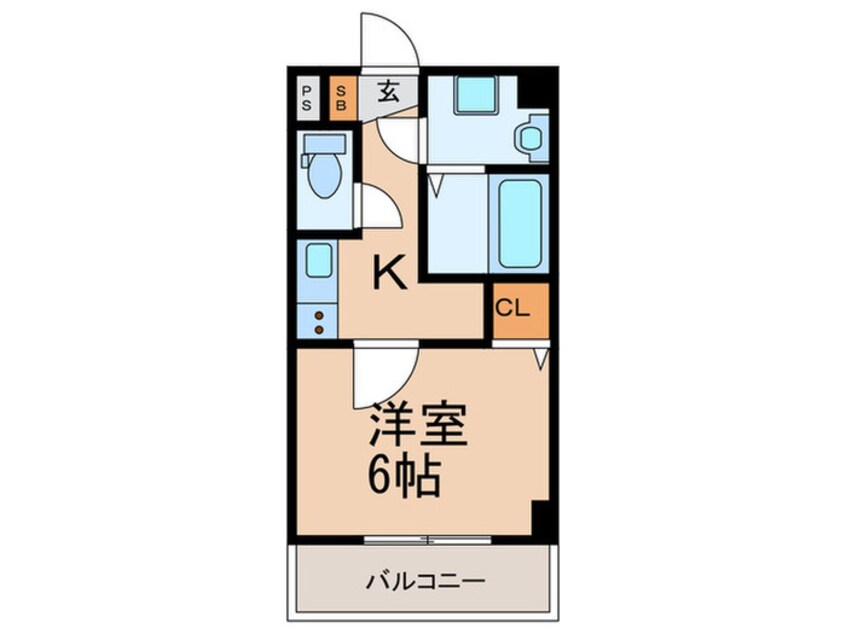 間取図 グランパシフィック松虫通