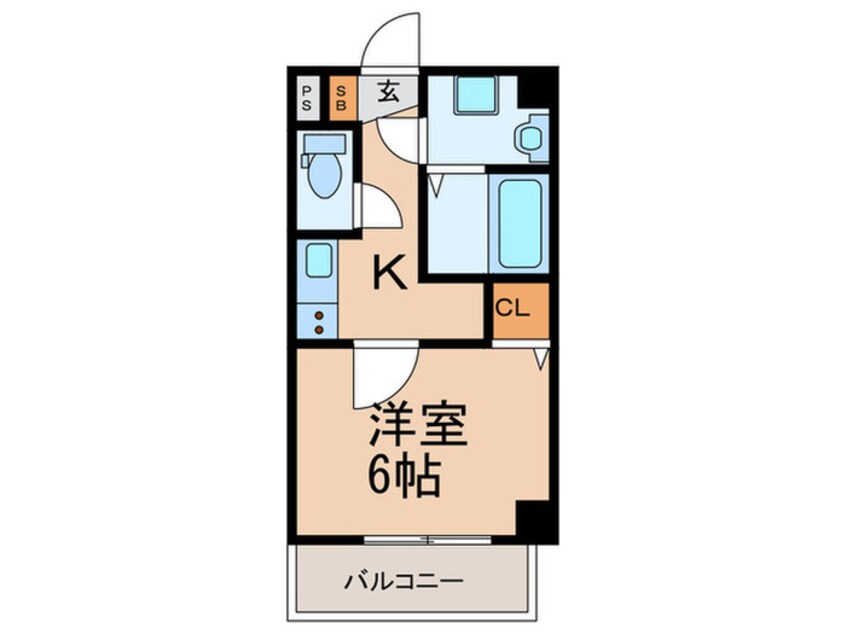 間取図 グランパシフィック松虫通