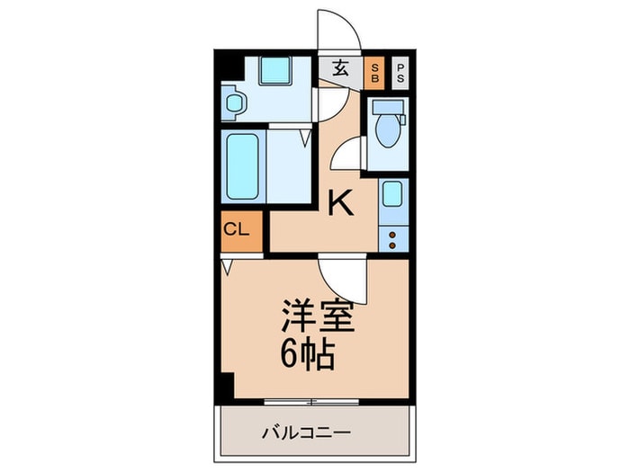 間取り図 グランパシフィック松虫通