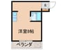 ラパンジ－ル小路東 1Rの間取り