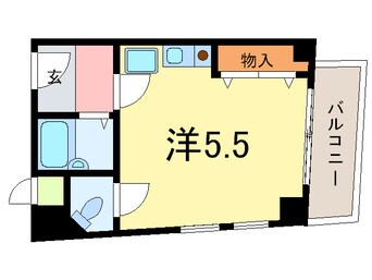 間取図 キャッスルア－ト御影