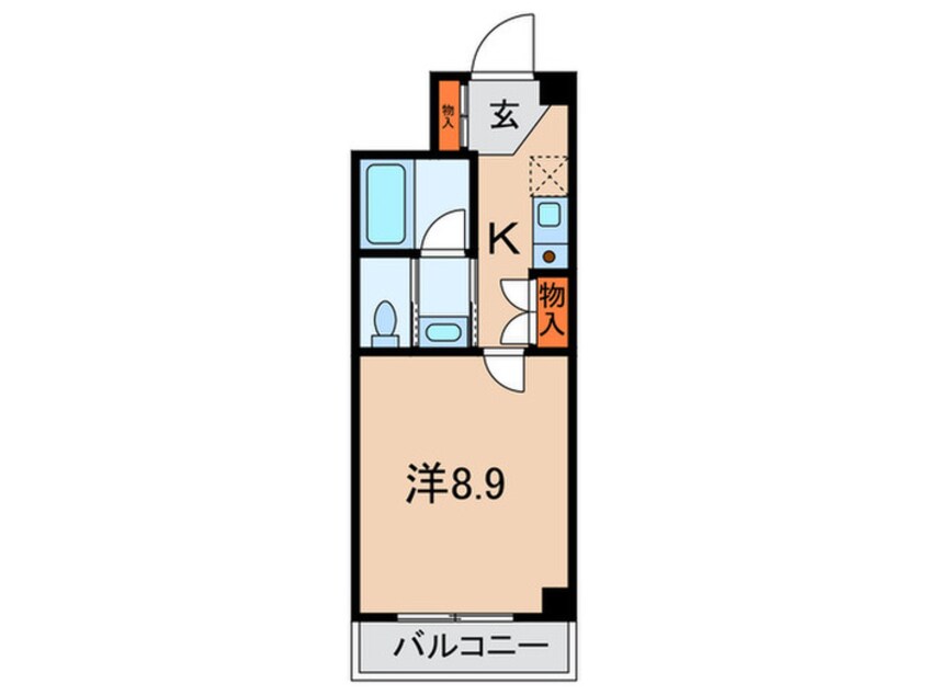 間取図 サテライト王子公園