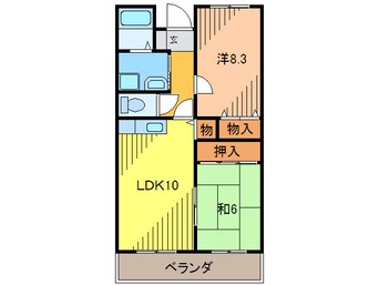 間取図 アピエス宝塚