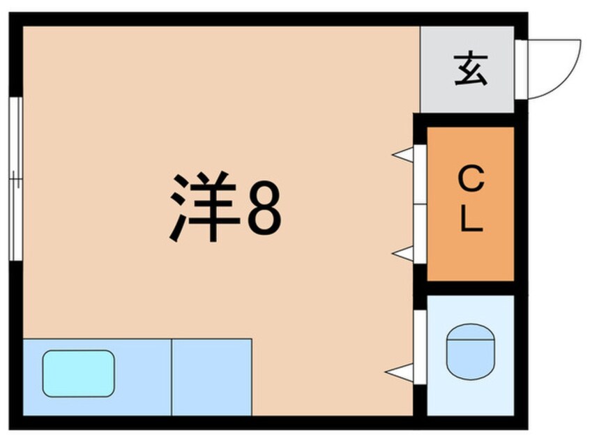 間取図 第二篠原荘