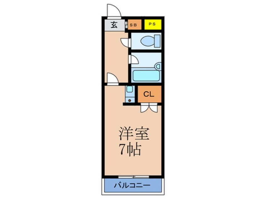 間取図 ロイヤルメゾン上新庄