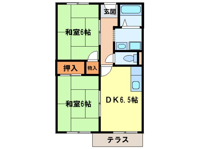 間取図 エルムハイツ