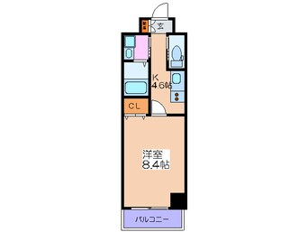 間取図 オアシス梅田
