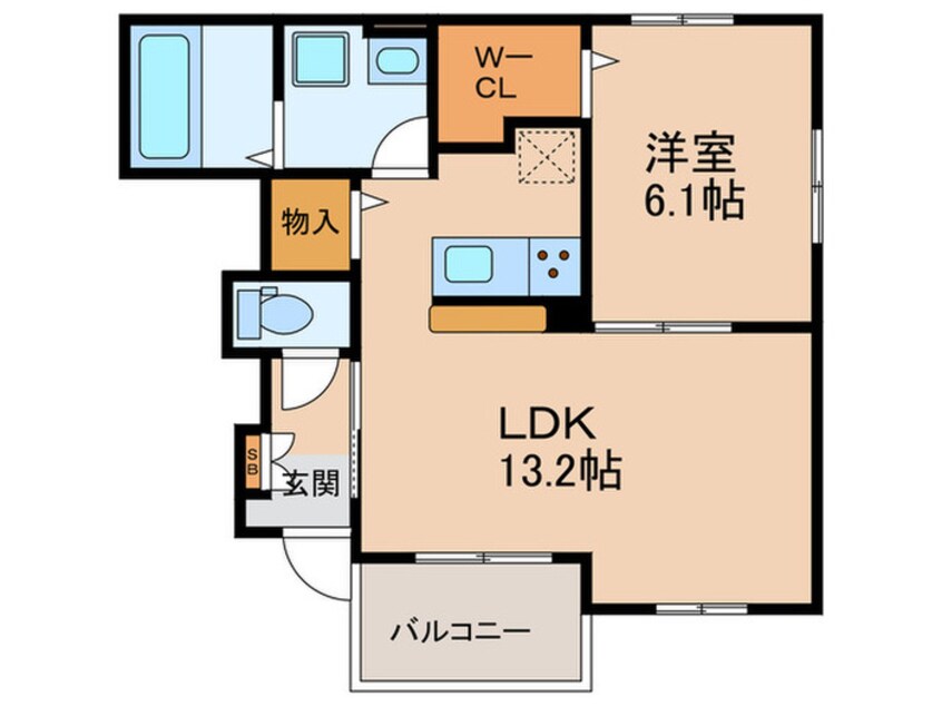 間取図 仮)アルドーレ