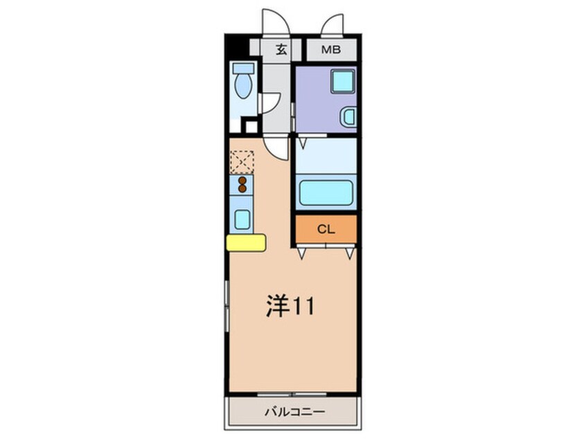 間取図 アッシュコ－ト夙川公園