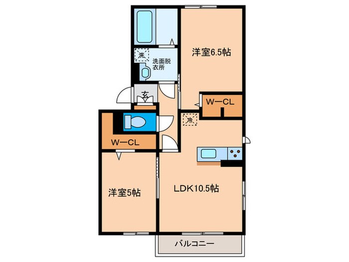 間取り図 リバーサイドガーデン