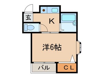 間取図 兼山マンション