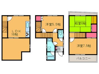 間取図 松山様一戸建