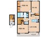 アット横小路 3LDKの間取り