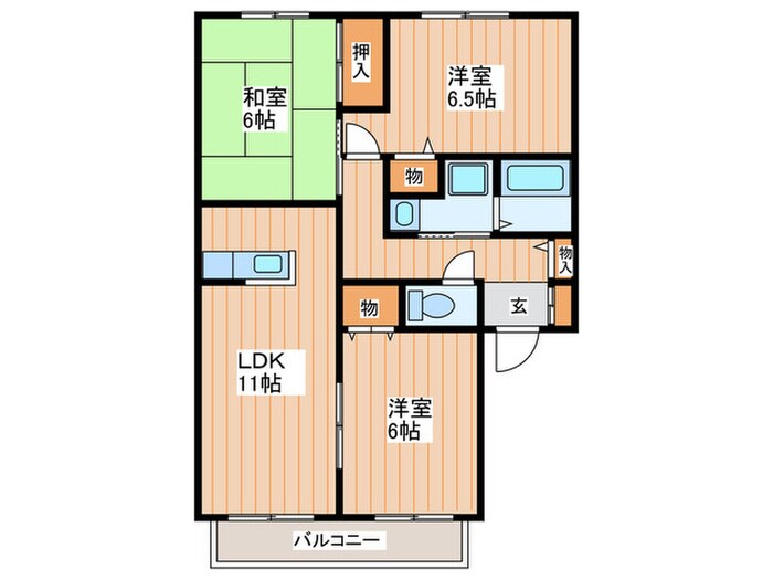 間取り図 デリアス