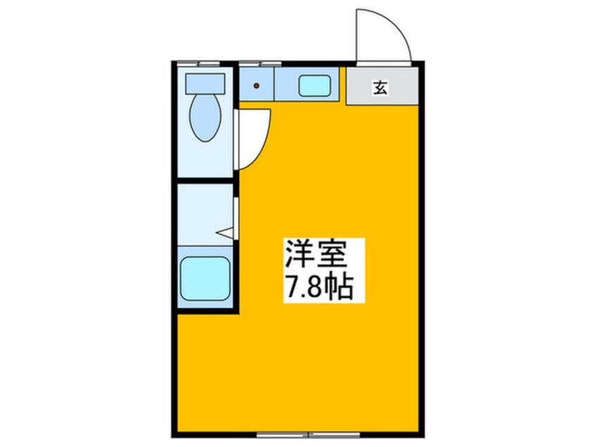 間取図 清水丘アパートＢ棟