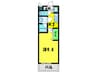 ラフィ－ネマック 1Kの間取り