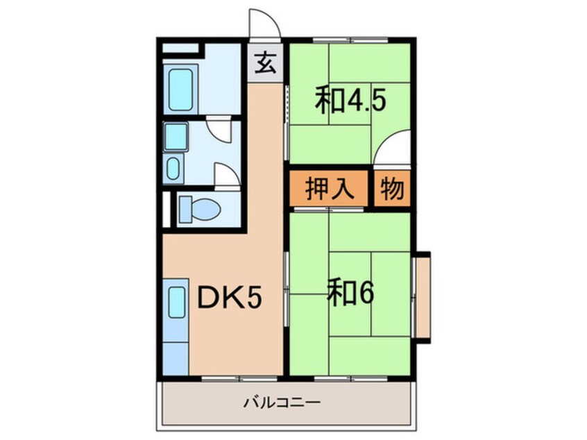 間取図 第１ハイツ武庫庄