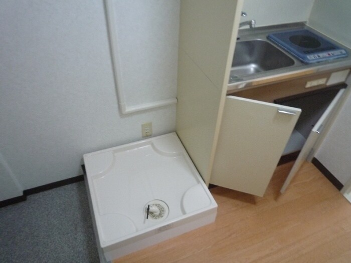 洗濯機置場 カーサデルソーレ