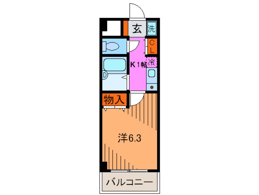 間取図 イースガーデン