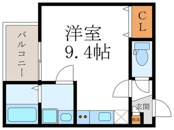 間取図 仮）京都市左京区田中関田町AP