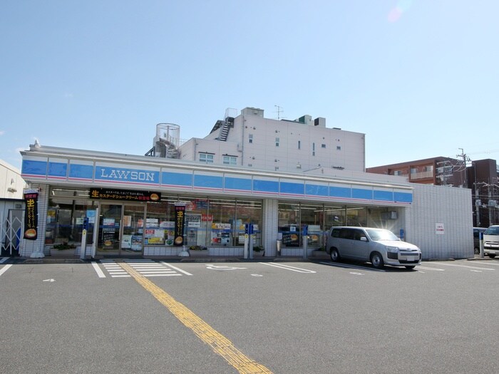 ローソン箕面稲店(コンビニ)まで348m ｳﾞｨﾚｯｼﾞ･ﾗ･ｳｪﾗ
