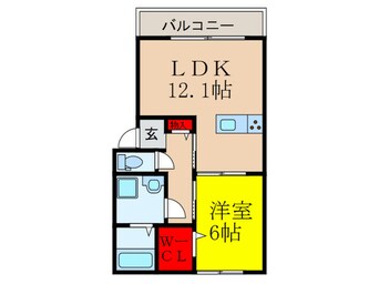 間取図 アルカディアⅡ