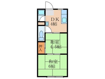 間取図 ハイツ光平