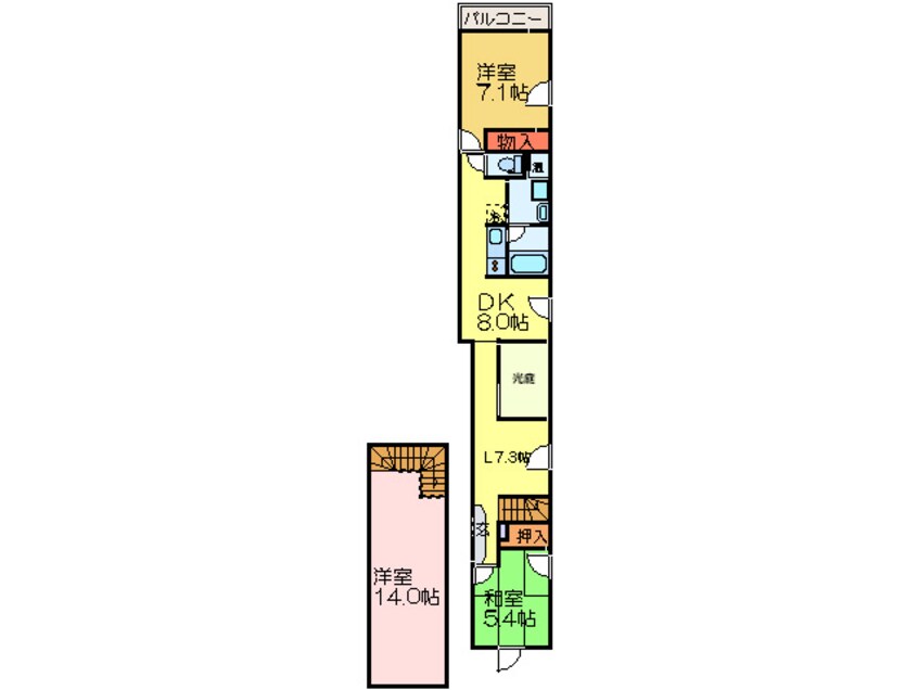 間取図 ｓｔｅｐＹ