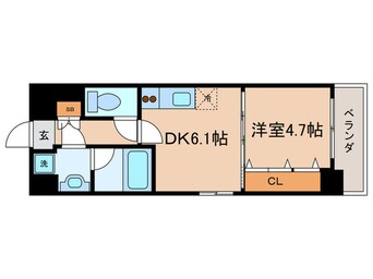 間取図 エンゼルプラザ大津長等
