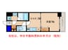 エンゼルプラザ大津長等 1DKの間取り