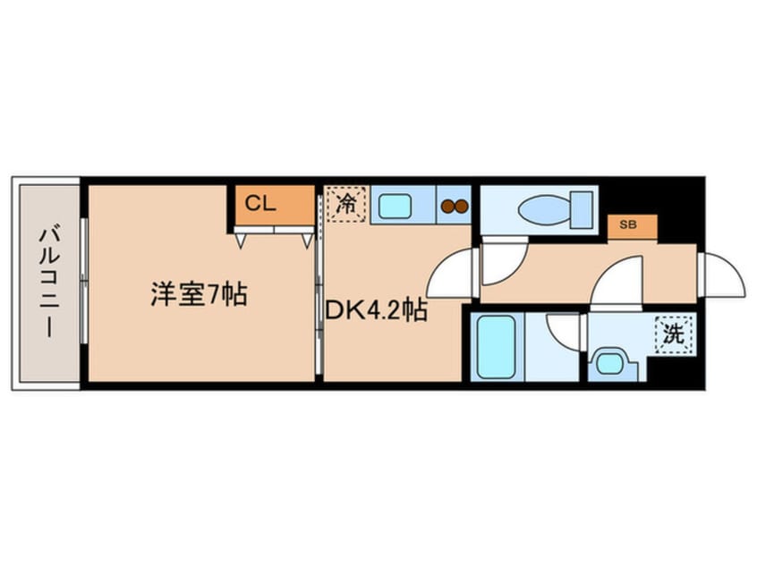 間取図 エンゼルプラザ大津長等