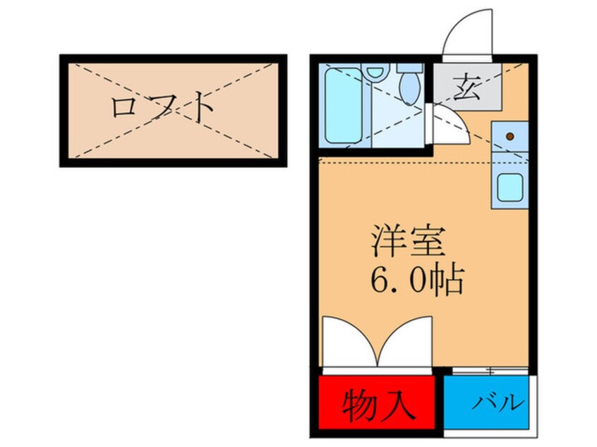 間取図 ロフティ淡路Ⅰ　