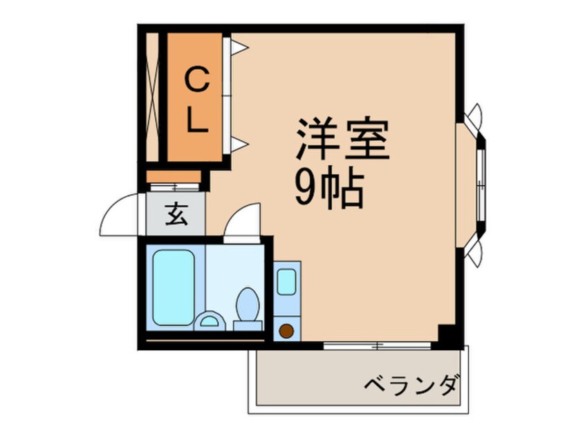 間取図 プラットホーム沢良宜