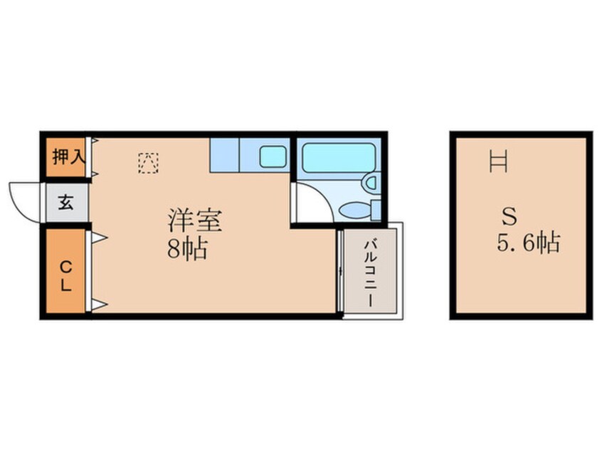 間取図 フラット・ユー