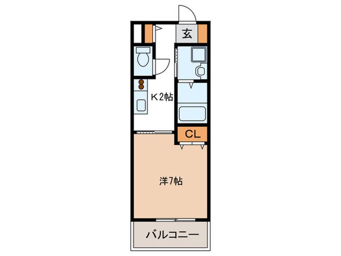 間取り図 ＫＨＫコ－ト板宿