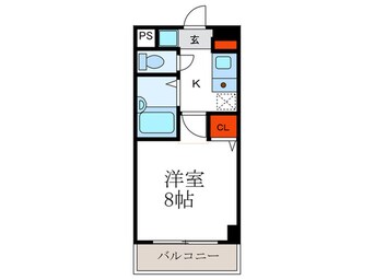 間取図 エレガント西院