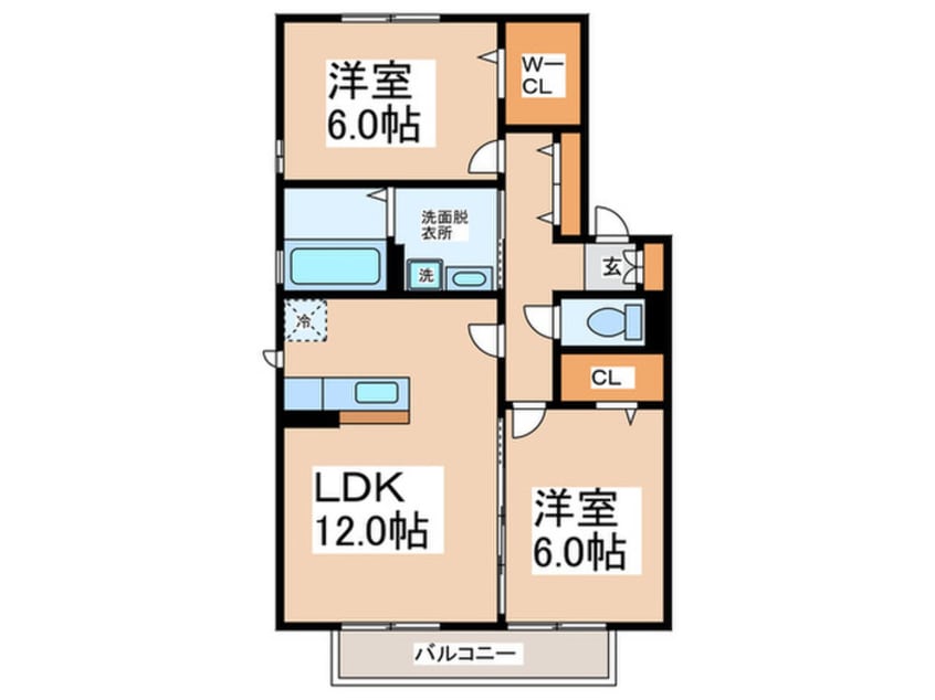 間取図 ヴュ－コ－ト