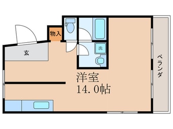 間取図 レジデンス中川