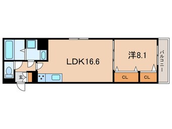 間取図 リアン名谷