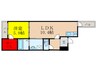 フジパレス東淀川 1LDKの間取り