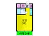 フェルティシャト－守口 1Rの間取り