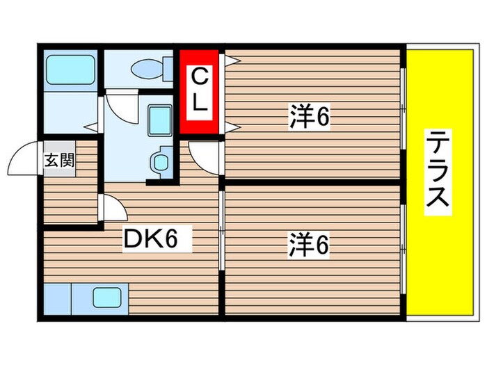 間取り図 クレスト太秦