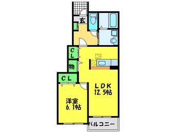 間取図 ベルメゾン