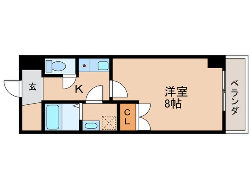 間取図 湖南コーポレーションⅡ