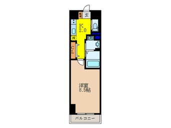 間取図 エイチ・ツーオー新深江