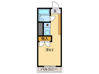 間取図 ルーミーハイツ