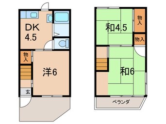 間取図 Kobe　垂水区福田5-5-14戸建