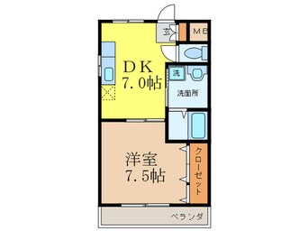 間取図 メゾンE・I