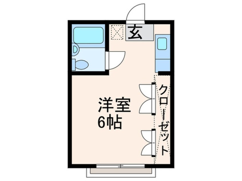 間取図 リ－フジャルダン牧野駅前